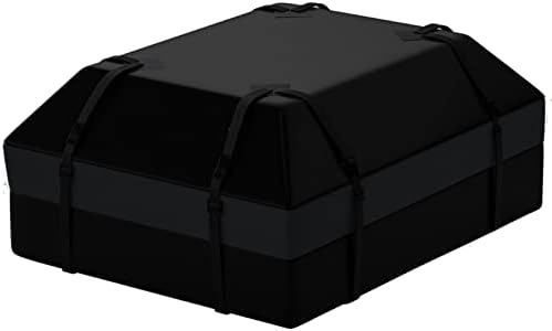 תיק גג מכונית של קישי | שקית נשא מטען על גג 600D רכב אטום למים - 15 CF שקית נשא מטען על גג